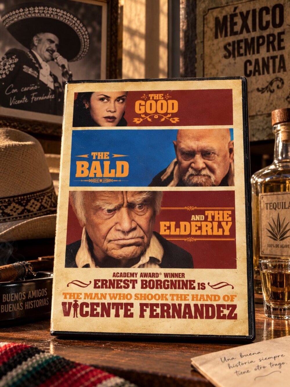 The Man Who Shook The Hand of Vicente Fernandez (DVD, Region 1) Very Good!